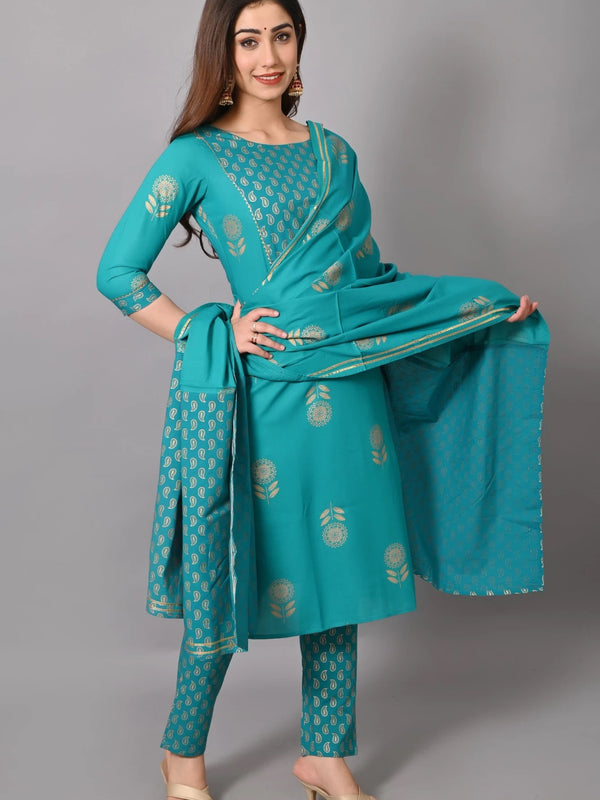 Rama Rayon Suit Set for Women