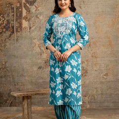 Firoji Cotton Suit Set for Women