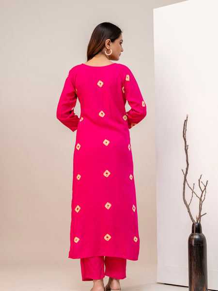 Rama Rayon Kurta Pant Set